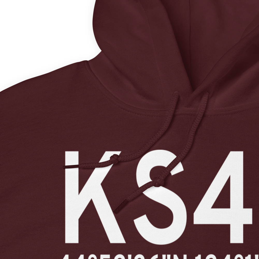 Siletz Bay State Airport (KS45) ICAO Hoodie Sweatshirt 