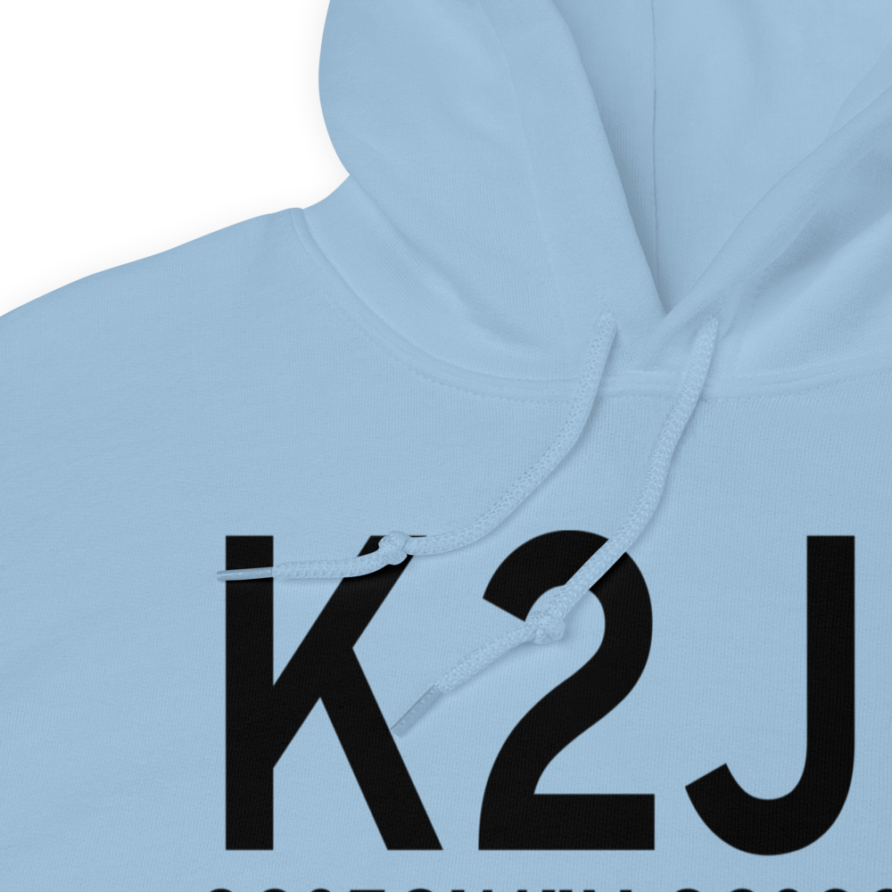 Louisville Municipal Airport (K2J3) ICAO Hoodie Sweatshirt 