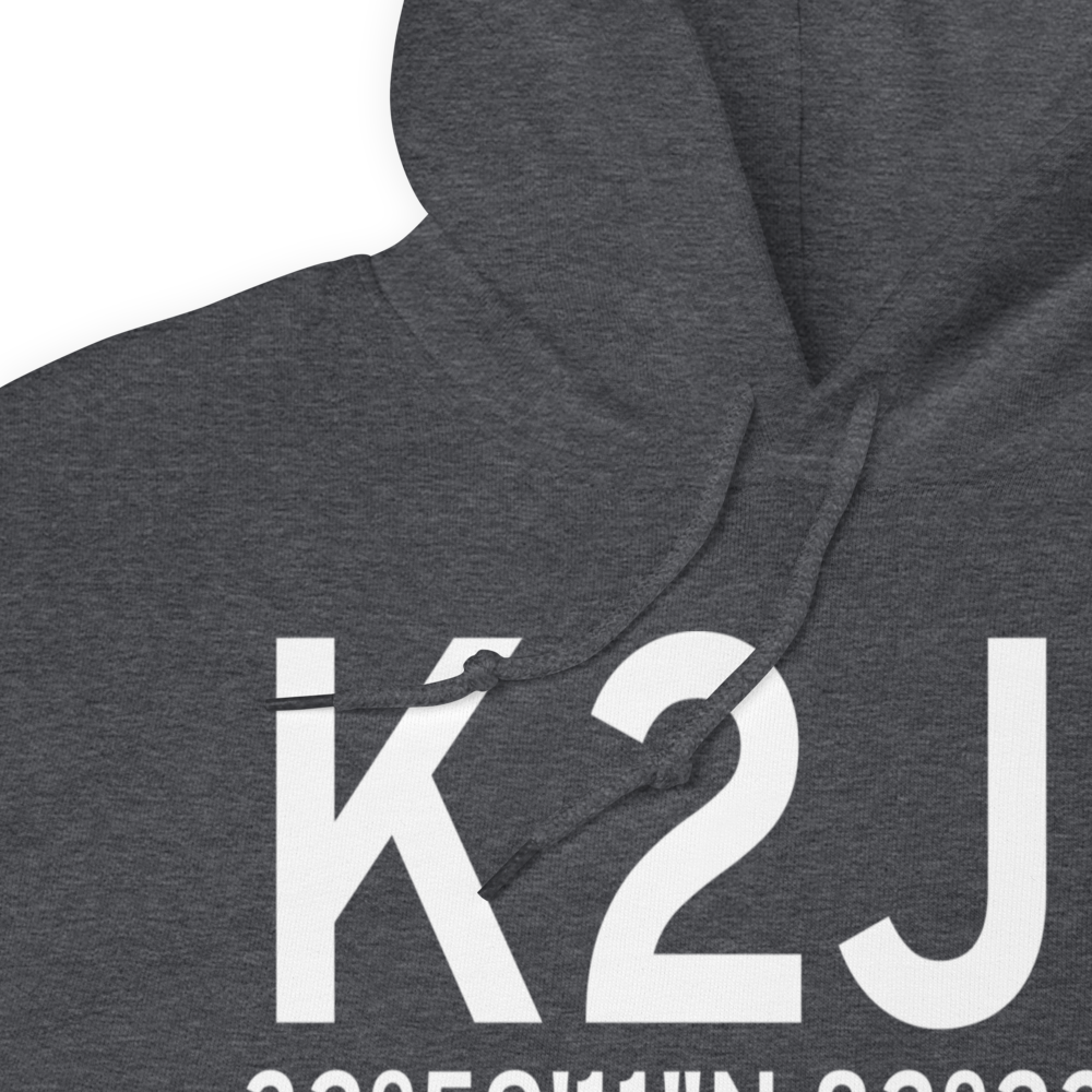 Louisville Municipal Airport (K2J3) ICAO Hoodie Sweatshirt 