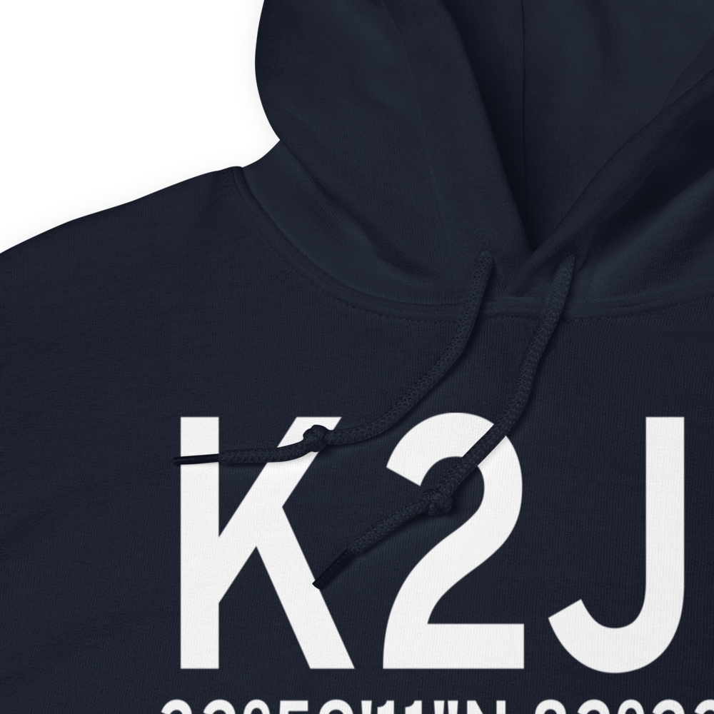 Louisville Municipal Airport (K2J3) ICAO Hoodie Sweatshirt 