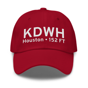 David Wayne Hooks Memorial Airport (KDWH) ICAO Hat