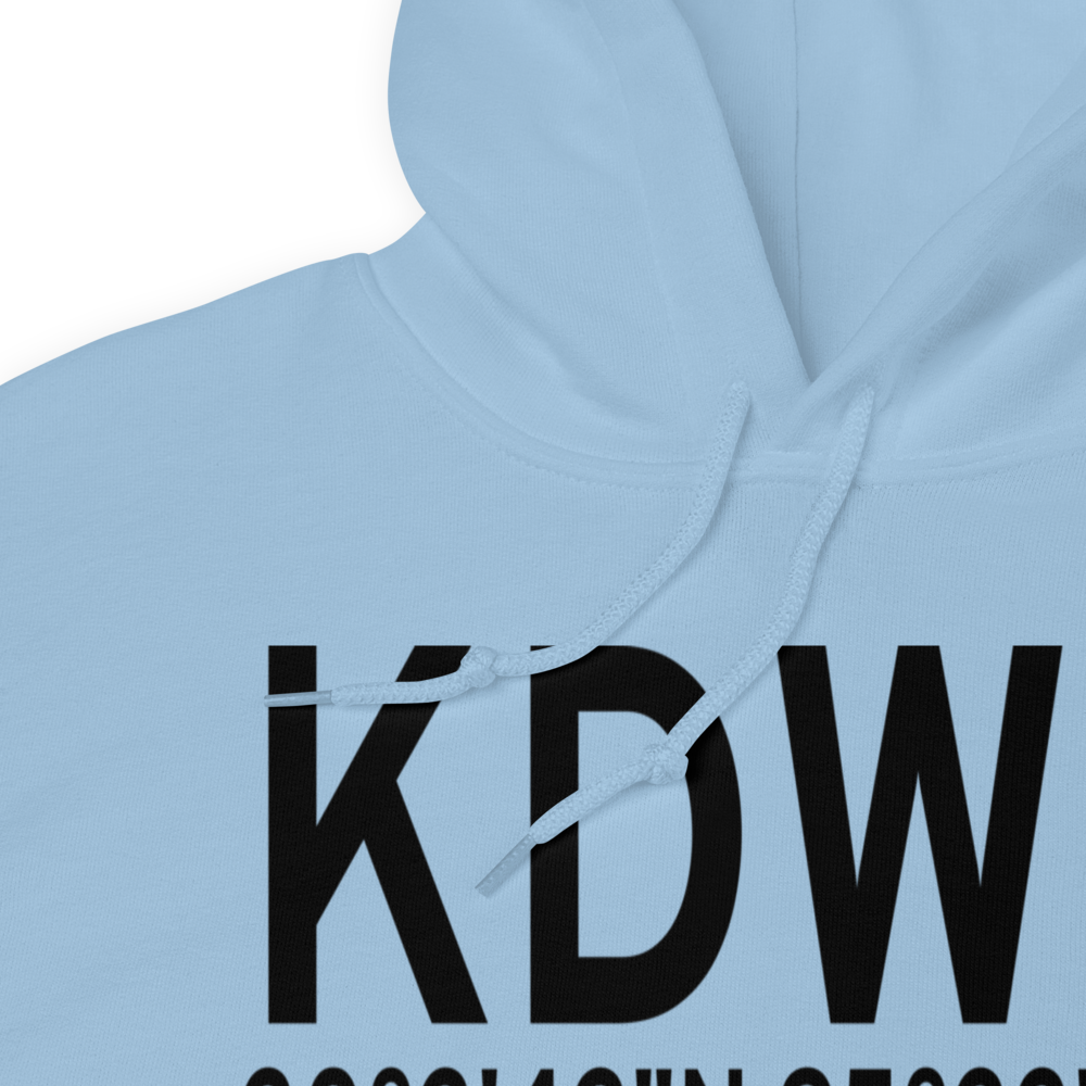 David Wayne Hooks Memorial Airport (KDWH) ICAO Hoodie Sweatshirt 