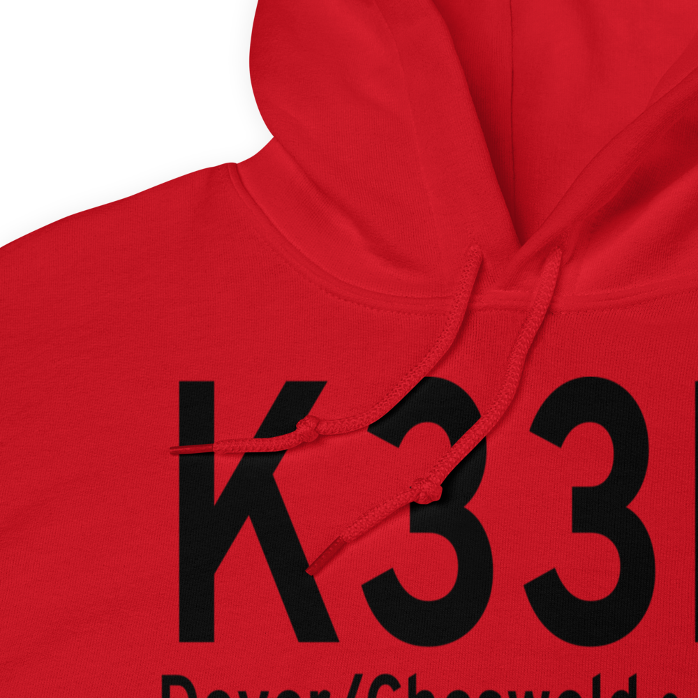 Delaware Airpark (K33N) ICAO Hoodie Sweatshirt 