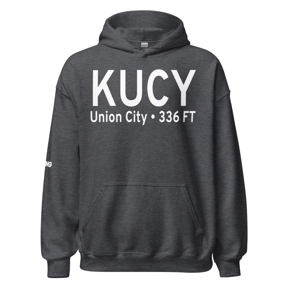 Everett-Stewart Regional Airport (KUCY) ICAO Hoodie Sweatshirt 