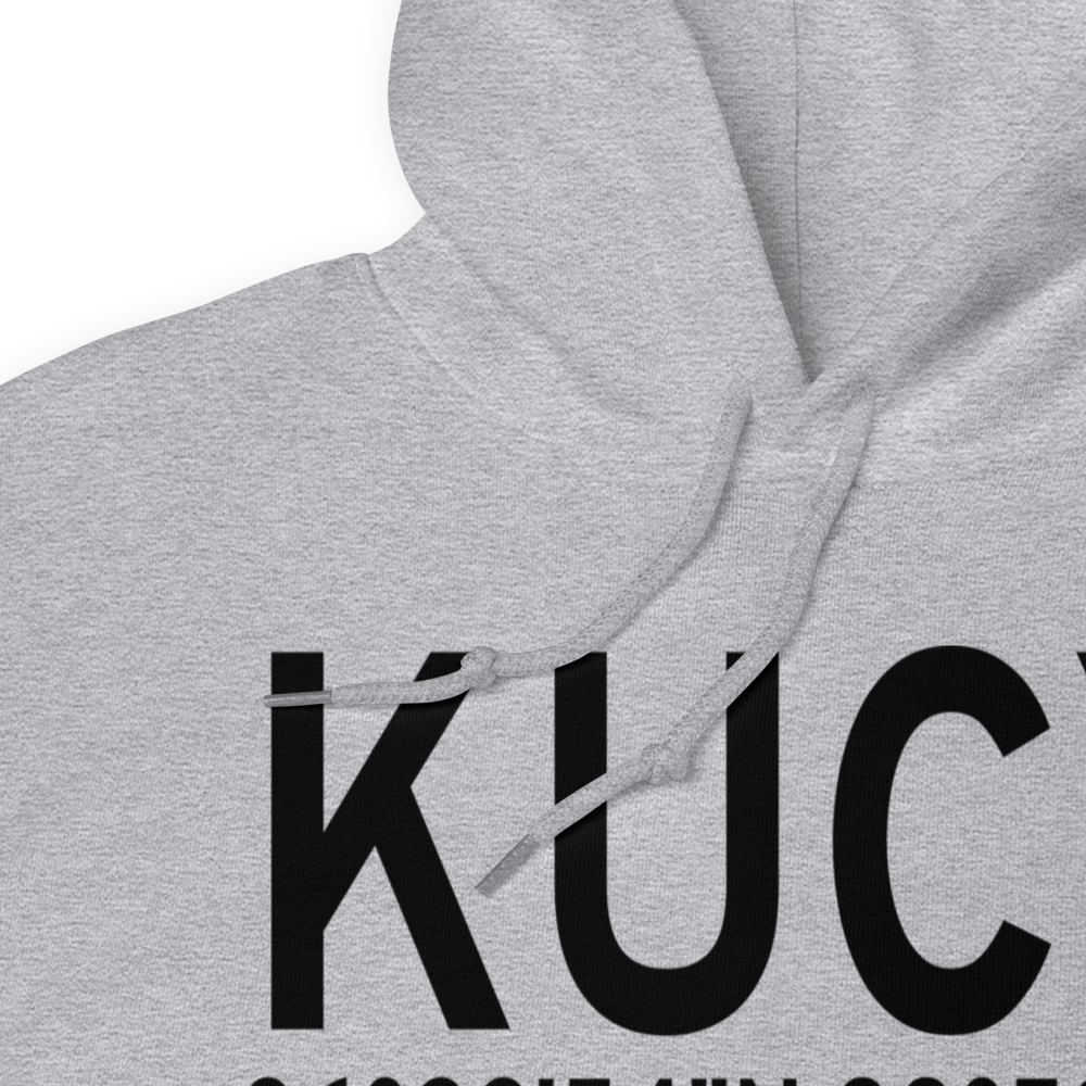Everett-Stewart Regional Airport (KUCY) ICAO Hoodie Sweatshirt 