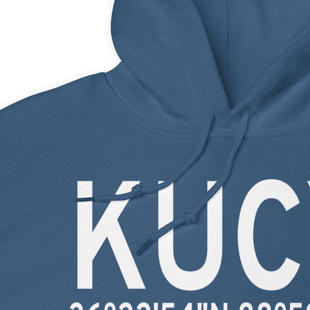 Everett-Stewart Regional Airport (KUCY) ICAO Hoodie Sweatshirt 