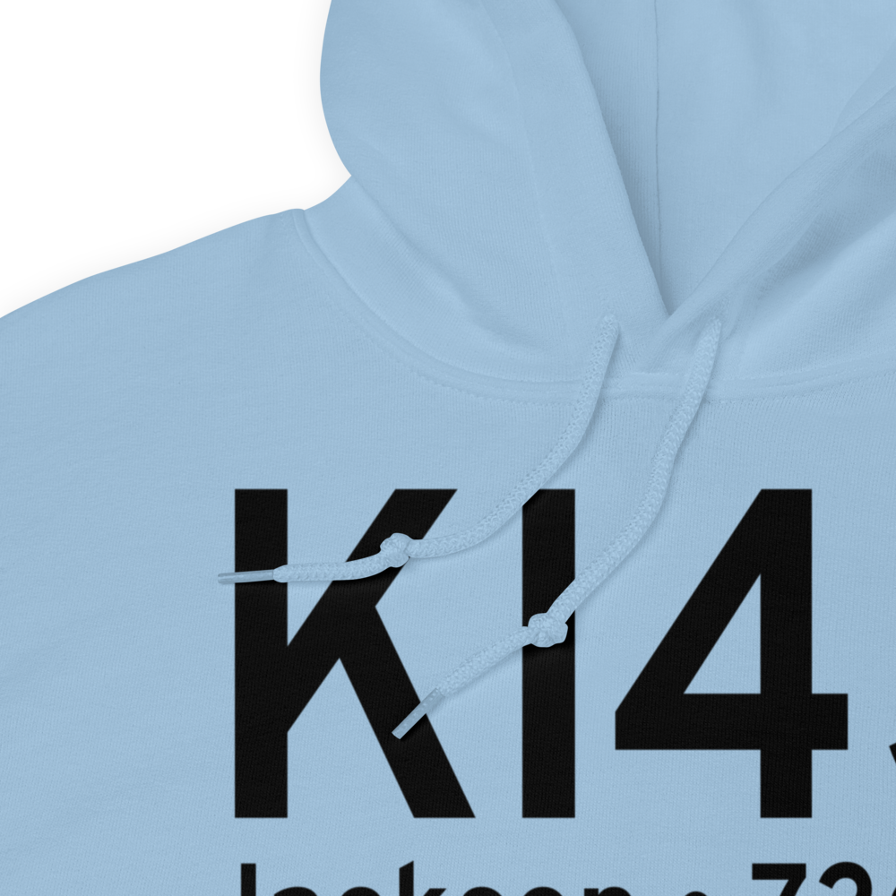 James A Rhodes Airport (KI43) ICAO Hoodie Sweatshirt 