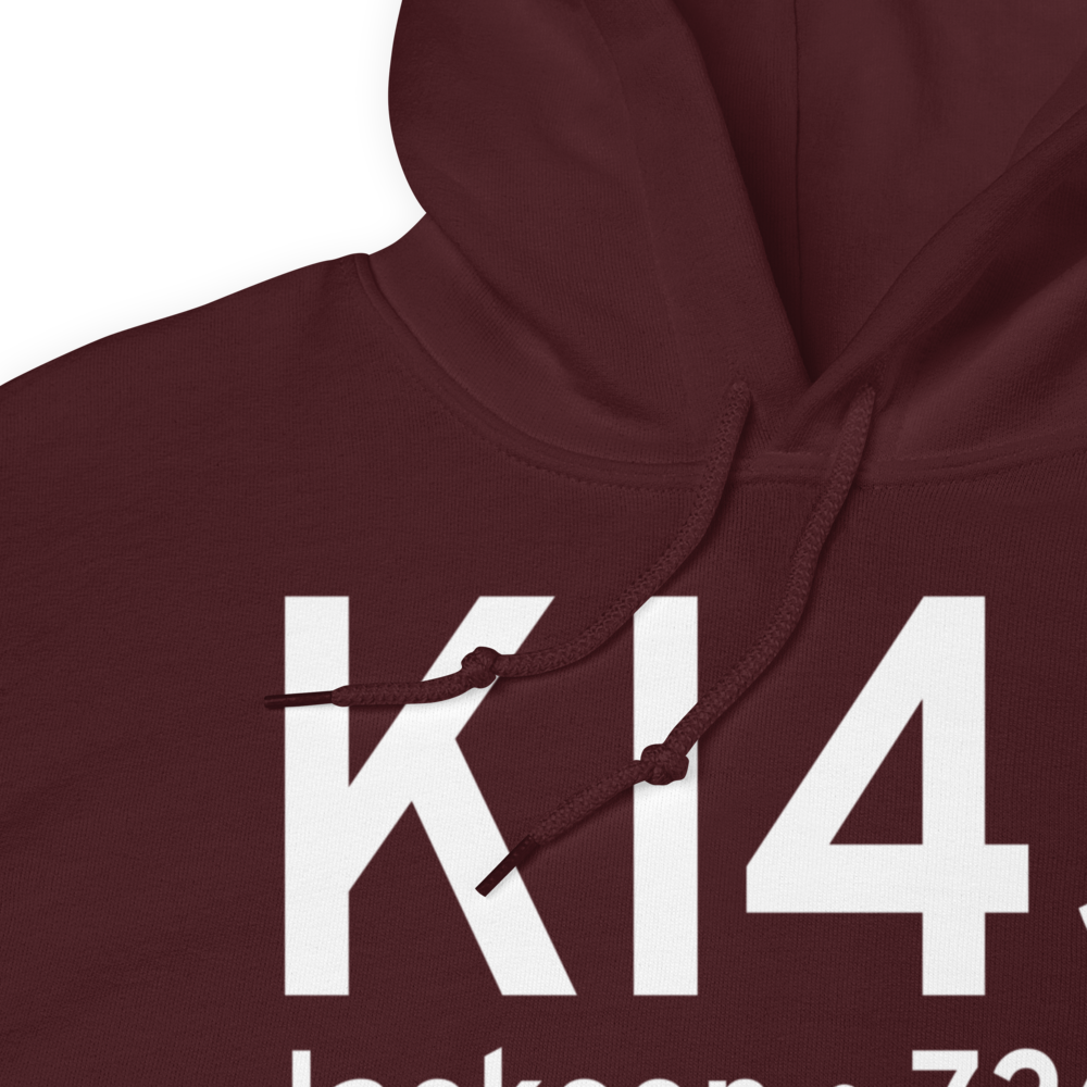 James A Rhodes Airport (KI43) ICAO Hoodie Sweatshirt 