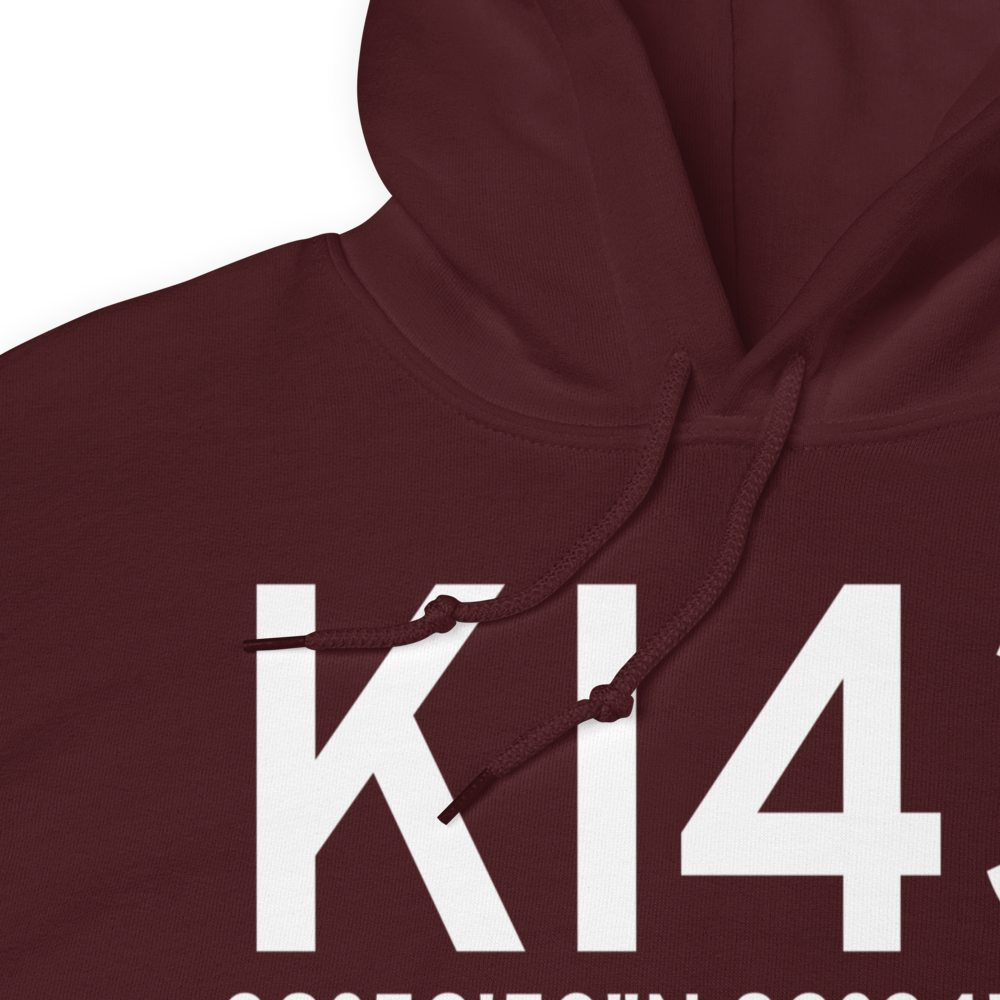 James A Rhodes Airport (KI43) ICAO Hoodie Sweatshirt 