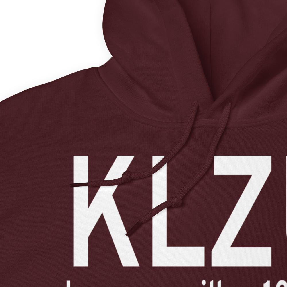Gwinnett County Briscoe Field (KLZU) ICAO Hoodie Sweatshirt 