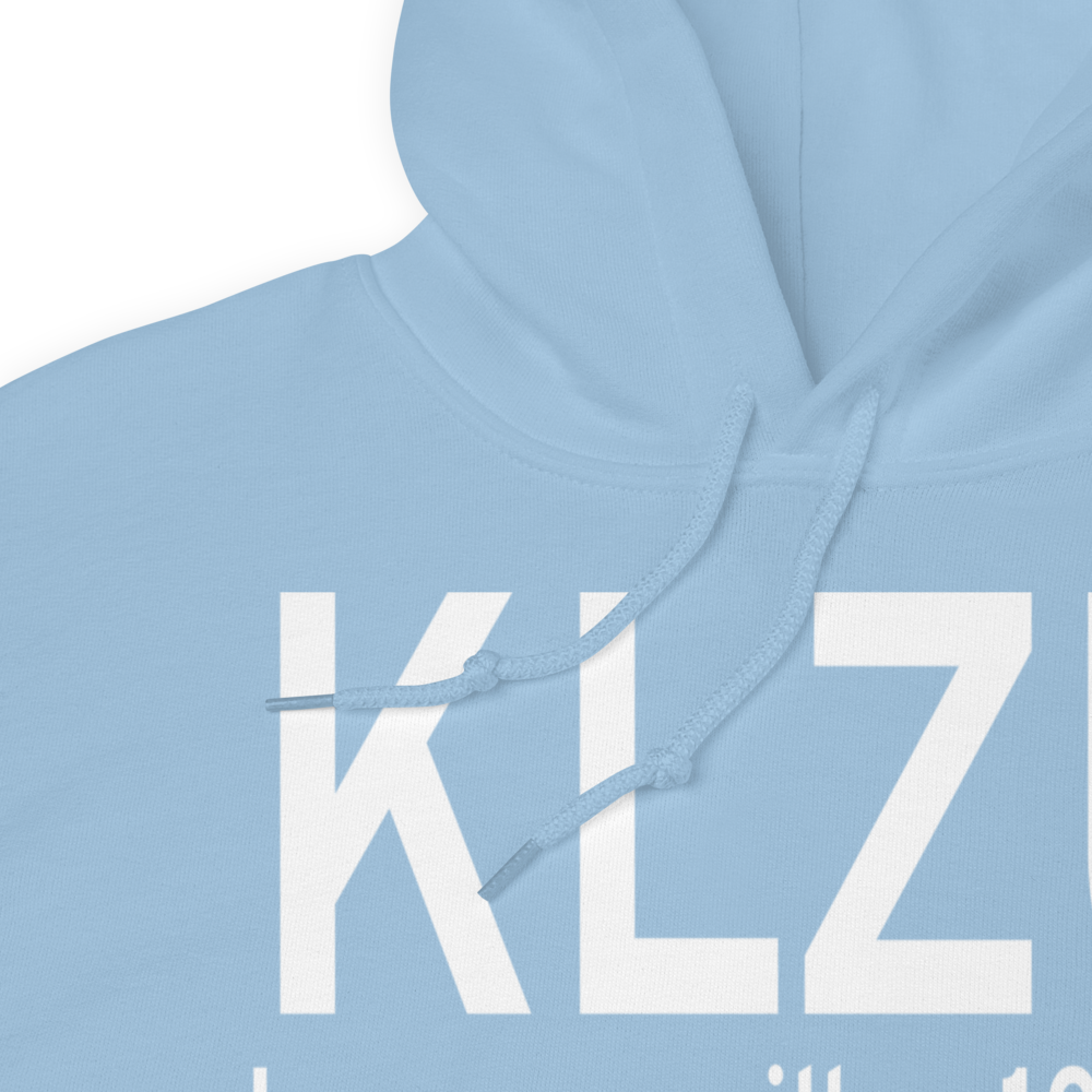 Gwinnett County Briscoe Field (KLZU) ICAO Hoodie Sweatshirt 