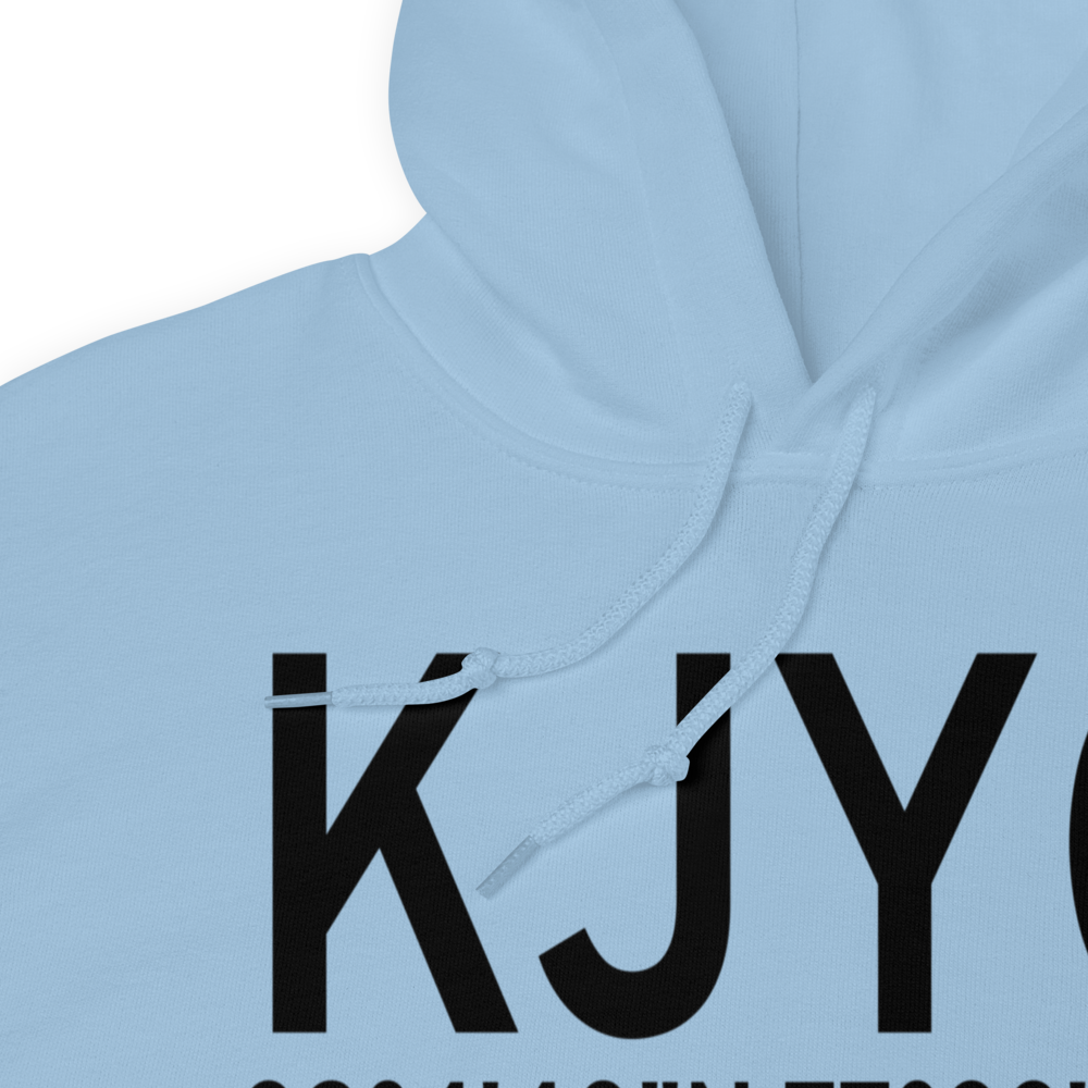 Leesburg Executive Airport (KJYO) ICAO Hoodie Sweatshirt 