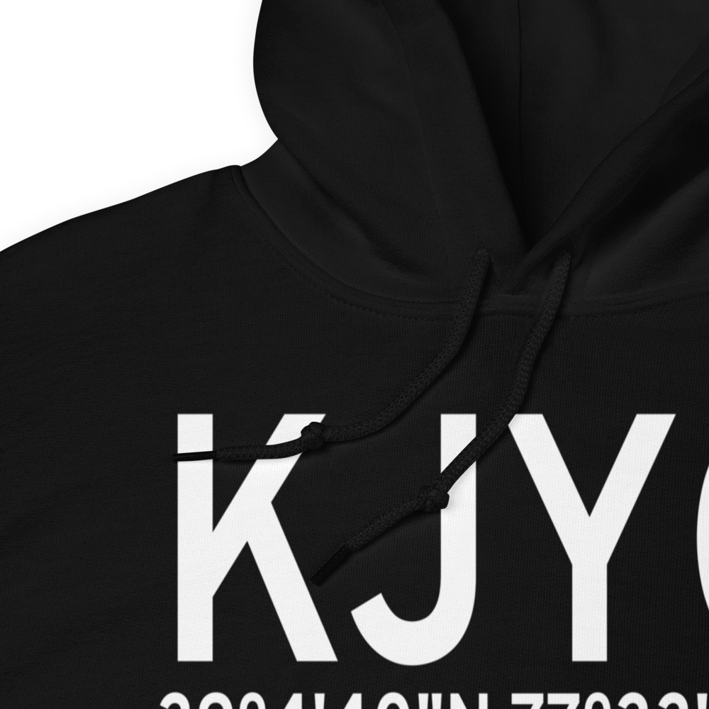 Leesburg Executive Airport (KJYO) ICAO Hoodie Sweatshirt 