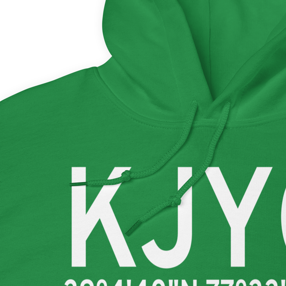 Leesburg Executive Airport (KJYO) ICAO Hoodie Sweatshirt 