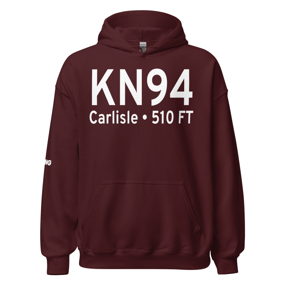 Carlisle Airport (KN94) ICAO Hoodie Sweatshirt 