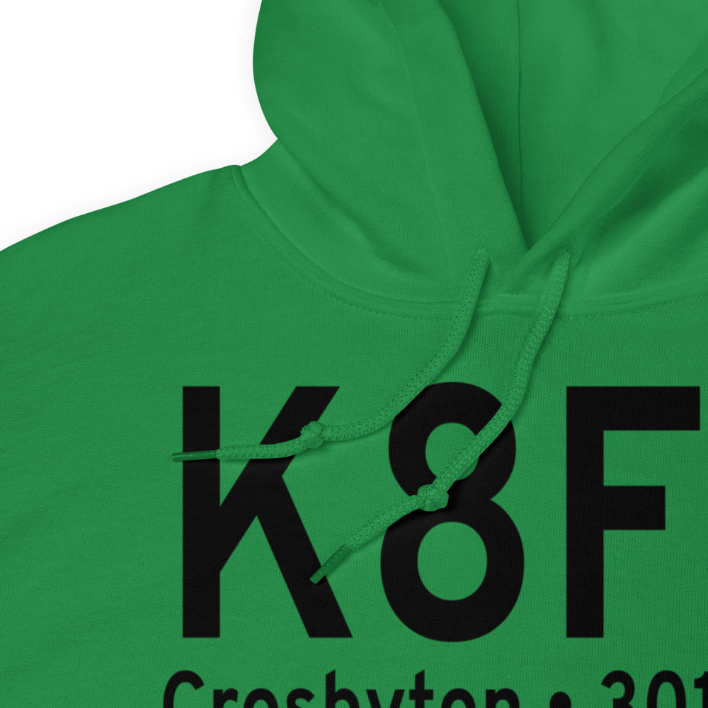 Crosbyton Municipal Airport (K8F3) ICAO Hoodie Sweatshirt 