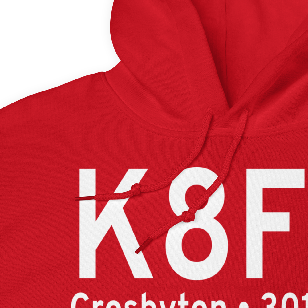 Crosbyton Municipal Airport (K8F3) ICAO Hoodie Sweatshirt 