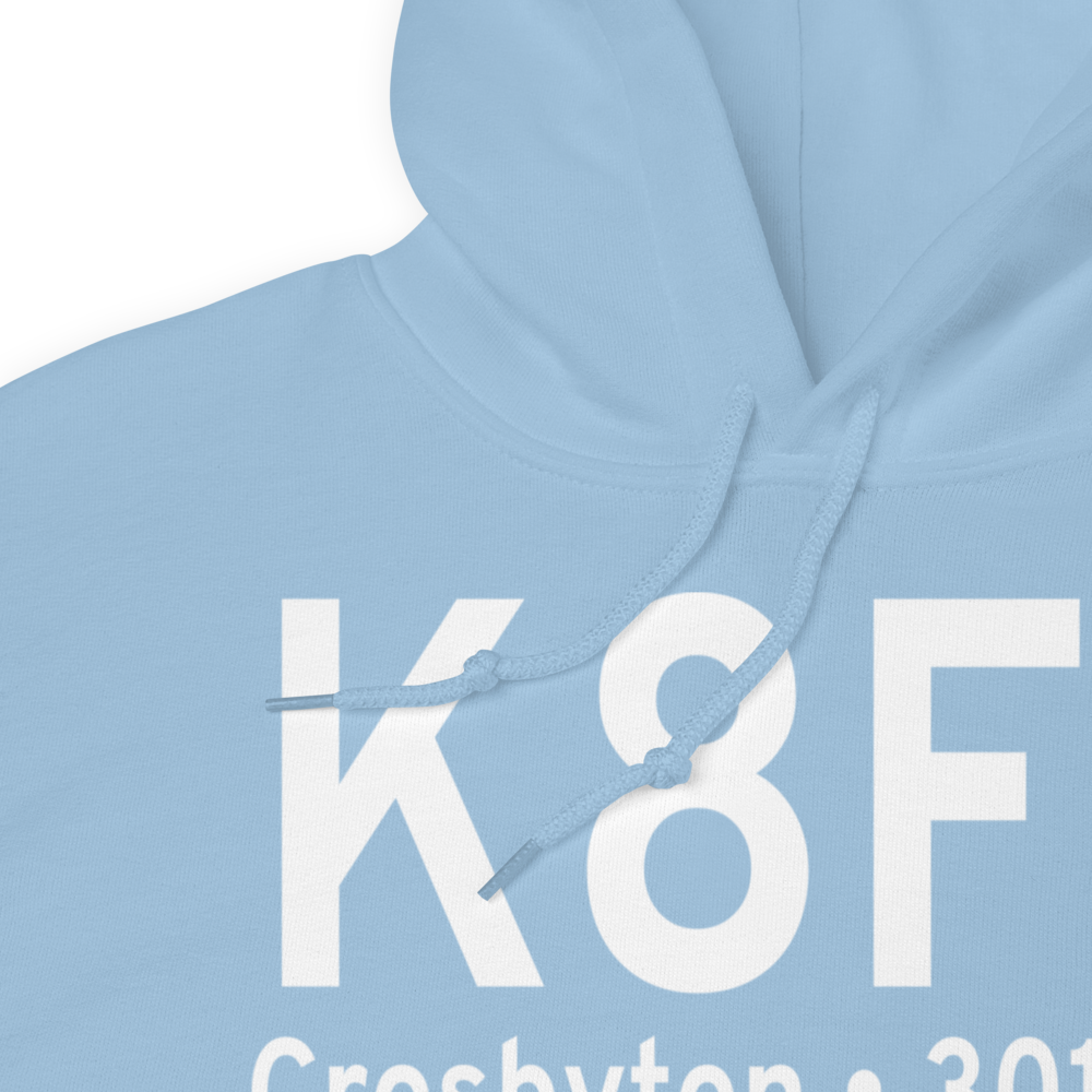 Crosbyton Municipal Airport (K8F3) ICAO Hoodie Sweatshirt 