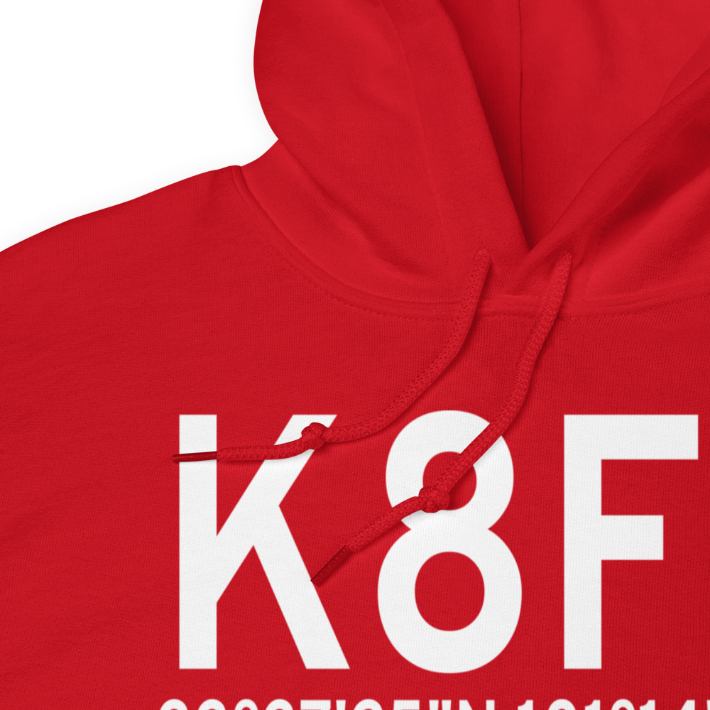 Crosbyton Municipal Airport (K8F3) ICAO Hoodie Sweatshirt 