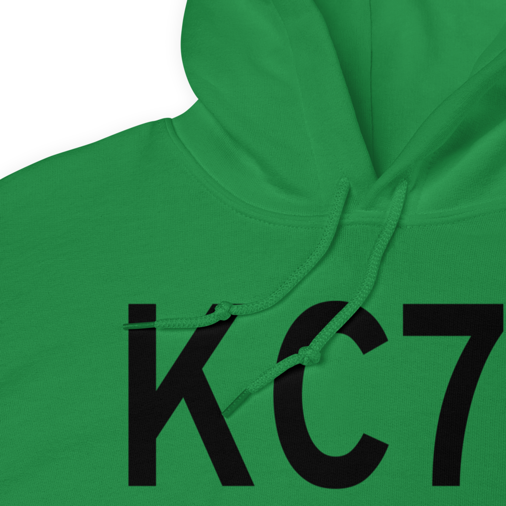 Poplar Grove Airport (KC77) ICAO Hoodie Sweatshirt 