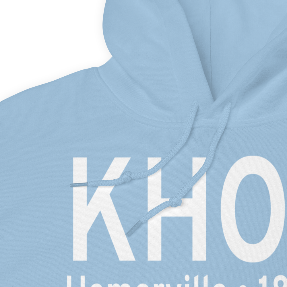 Homerville Airport (KHOE) ICAO Hoodie Sweatshirt 