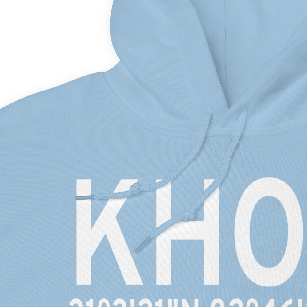 Homerville Airport (KHOE) ICAO Hoodie Sweatshirt 