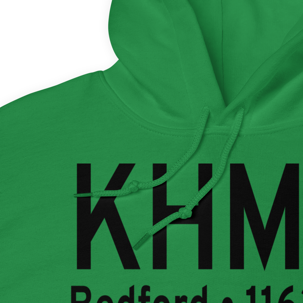 Bedford County Airport (KHMZ) ICAO Hoodie Sweatshirt 