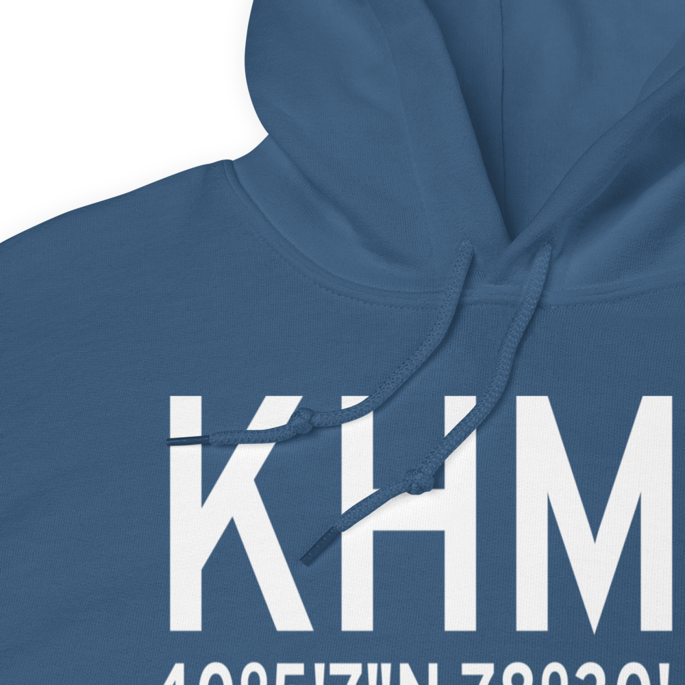 Bedford County Airport (KHMZ) ICAO Hoodie Sweatshirt 