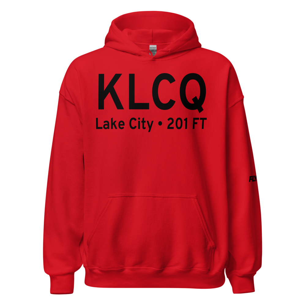 Lake City Gateway Airport (KLCQ) ICAO Hoodie Sweatshirt 