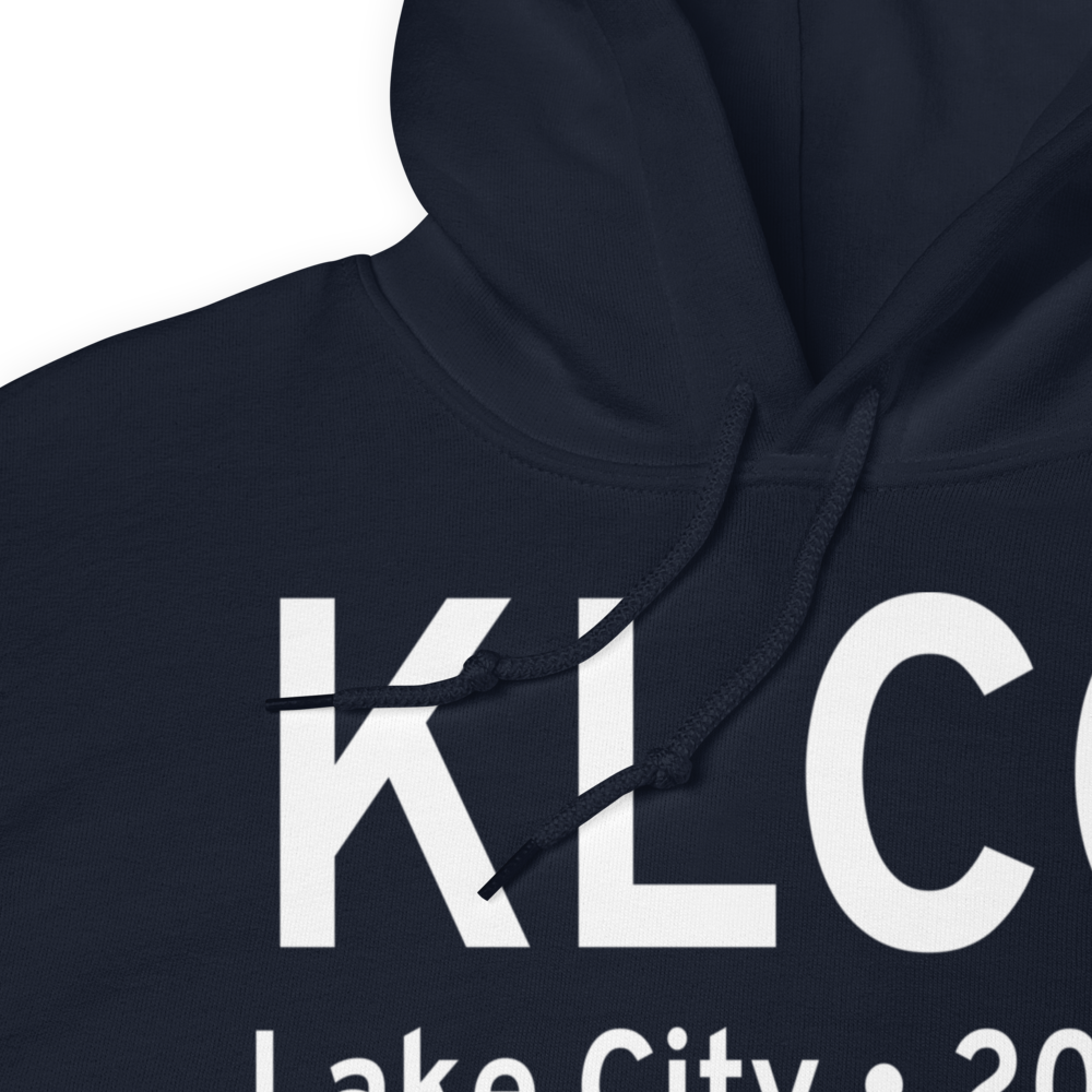 Lake City Gateway Airport (KLCQ) ICAO Hoodie Sweatshirt 