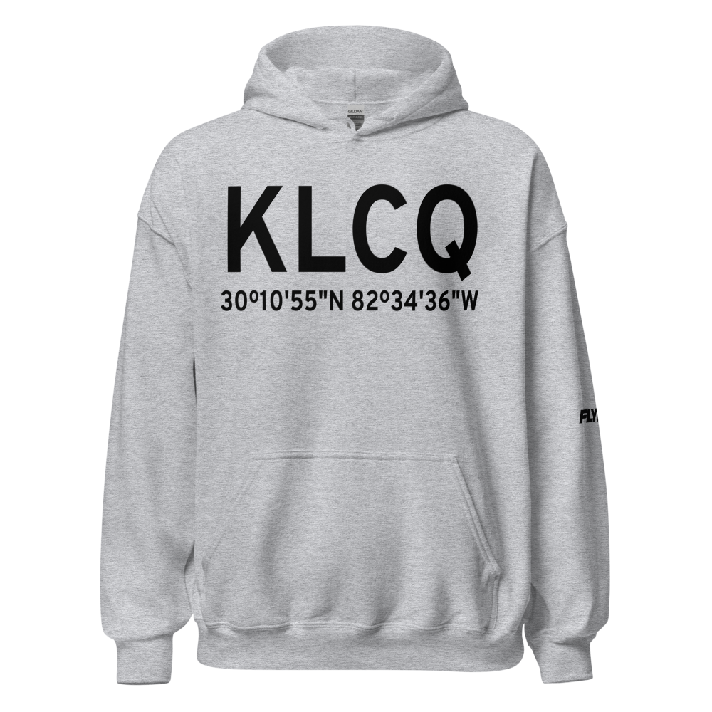 Lake City Gateway Airport (KLCQ) ICAO Hoodie Sweatshirt 