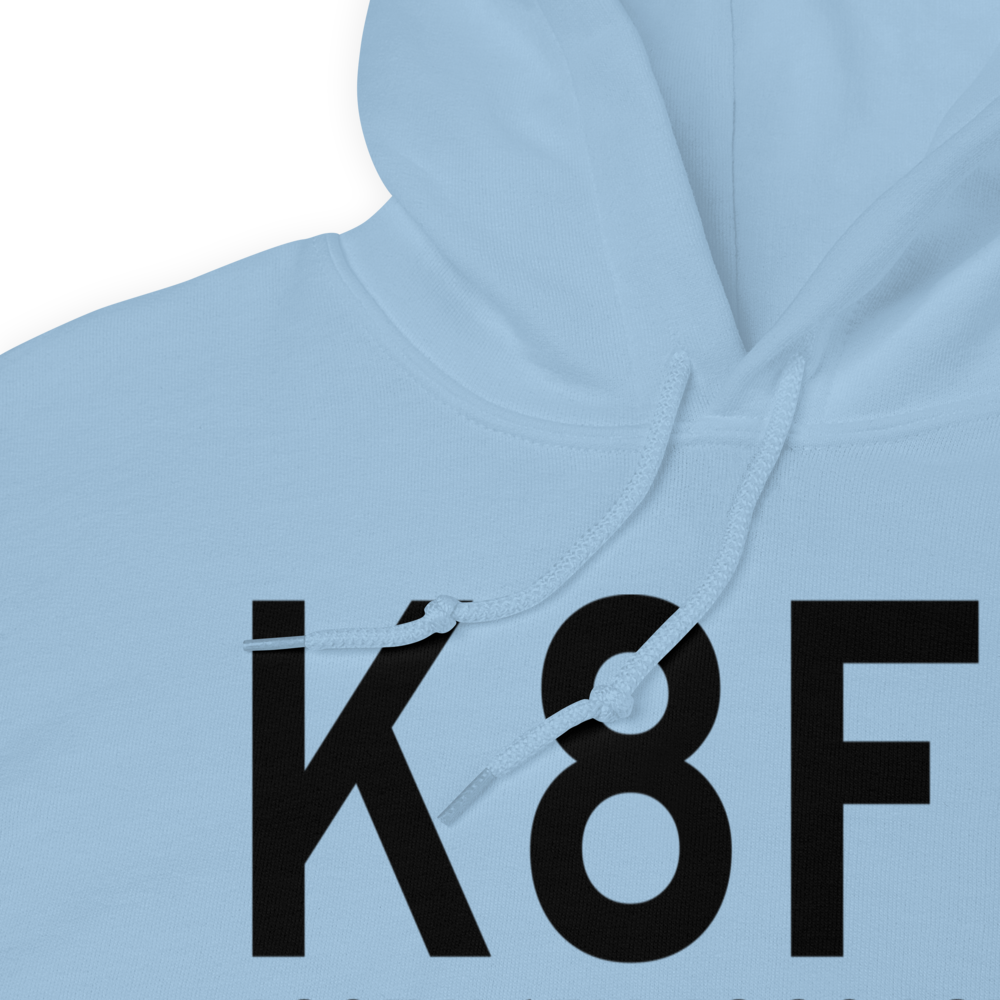 Murdo Municipal Airport (K8F6) ICAO Hoodie Sweatshirt 