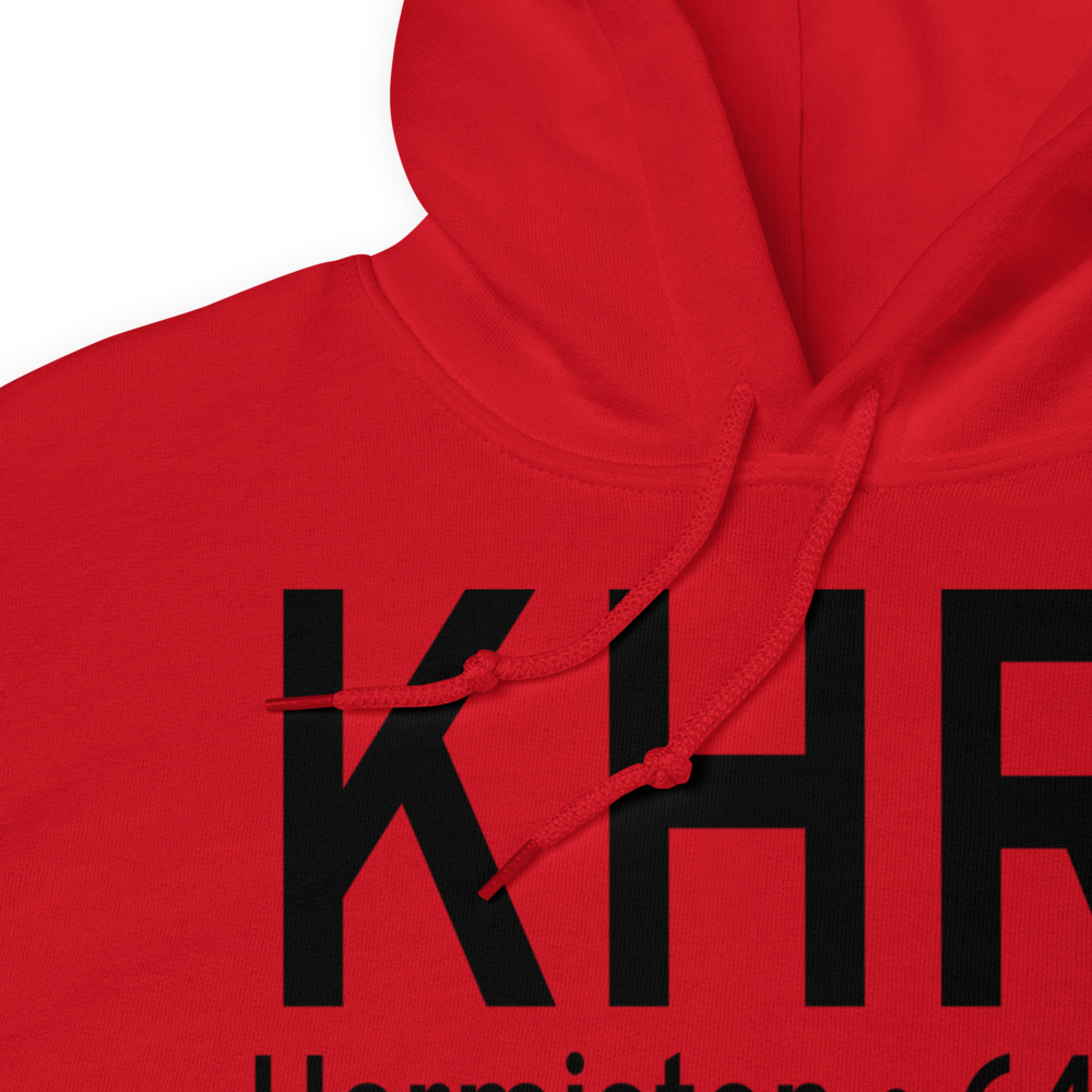 Hermiston Municipal Airport (KHRI) ICAO Hoodie Sweatshirt 