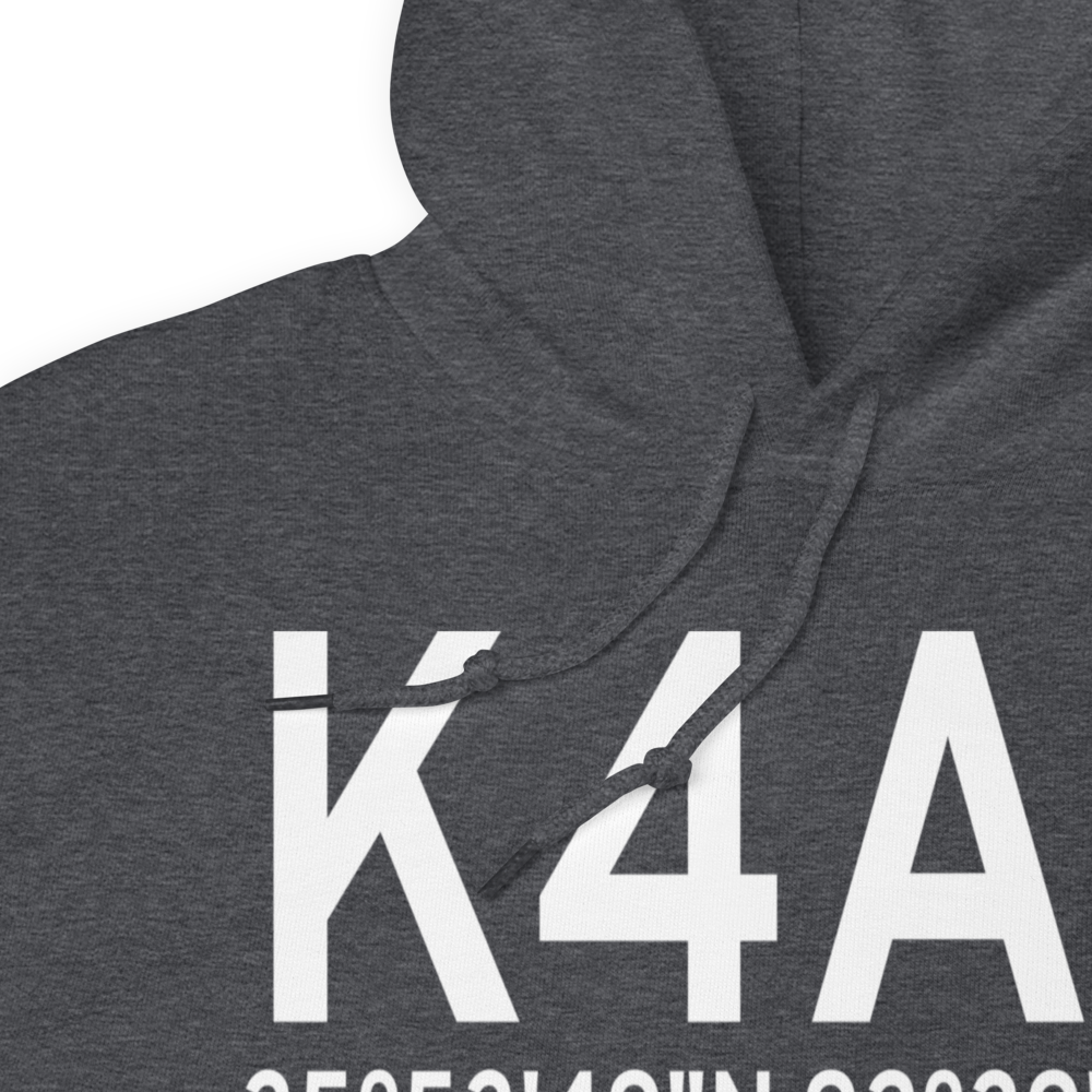 Searcy County Airport (K4A5) ICAO Hoodie Sweatshirt 