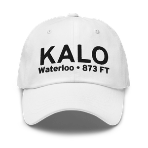 Waterloo Regional Airport (KALO) ICAO Hat