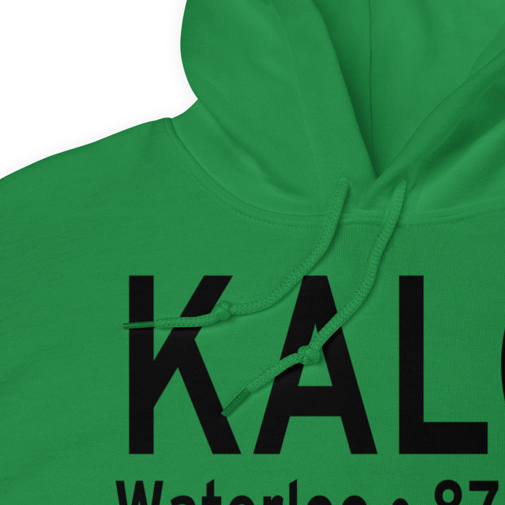 Waterloo Regional Airport (KALO) ICAO Hoodie Sweatshirt 