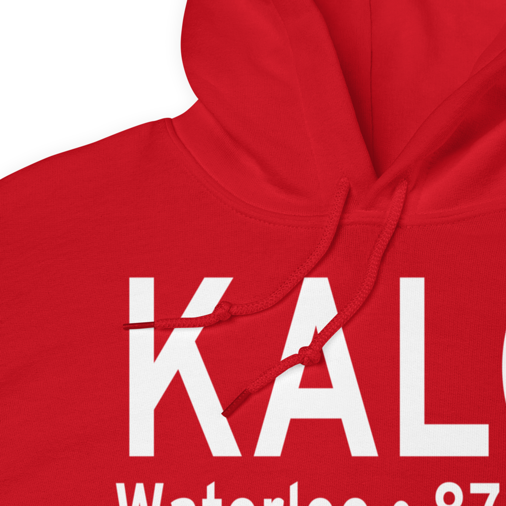 Waterloo Regional Airport (KALO) ICAO Hoodie Sweatshirt 