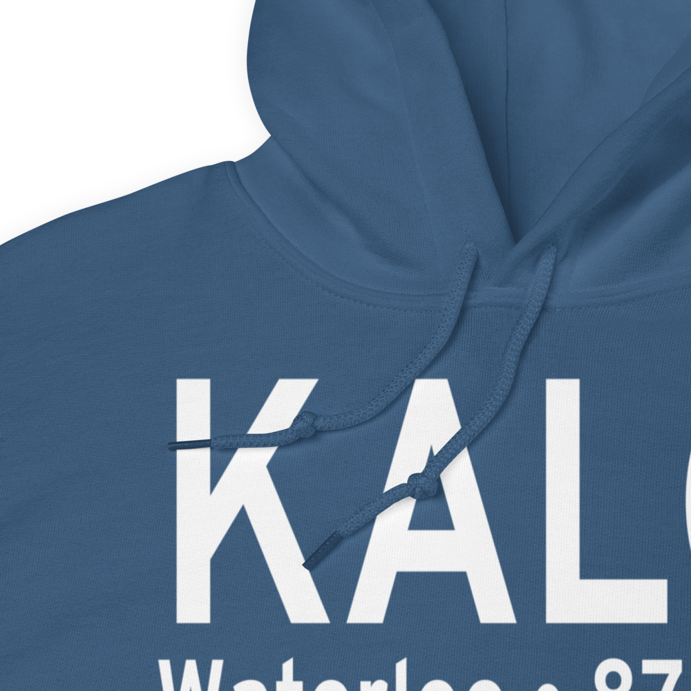 Waterloo Regional Airport (KALO) ICAO Hoodie Sweatshirt 