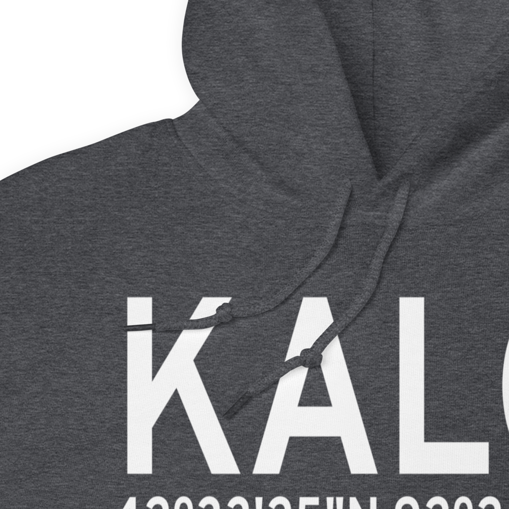 Waterloo Regional Airport (KALO) ICAO Hoodie Sweatshirt 