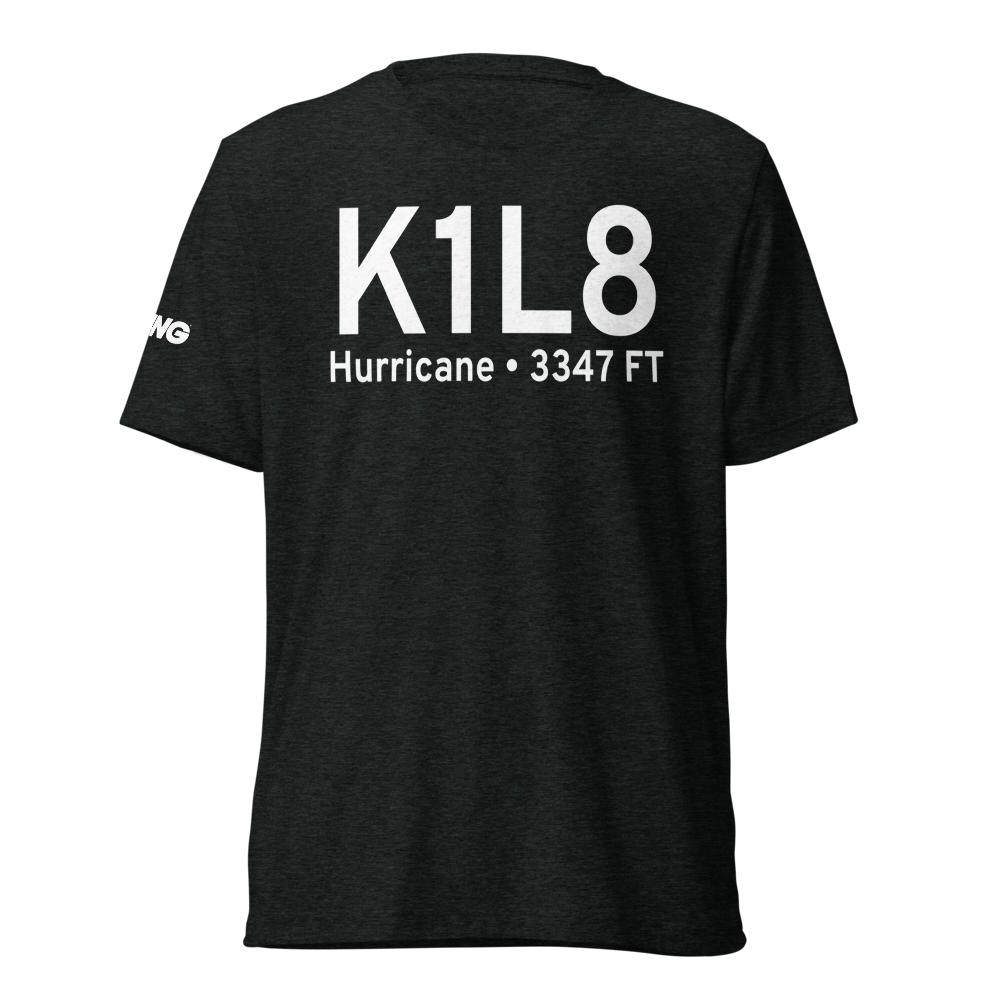 General Dick Stout Field (K1L8) ICAO Tri-blend T-Shirt 