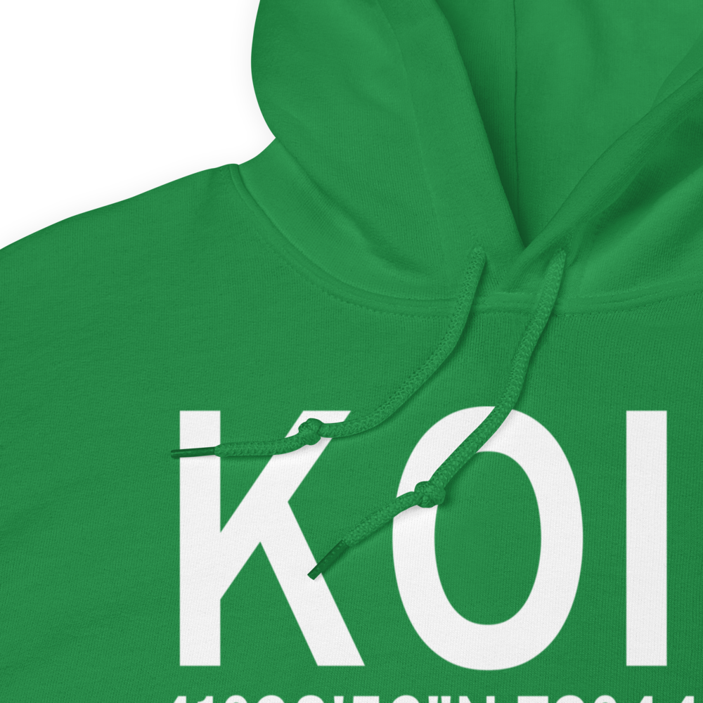 Splane Memorial Airport (KOIL) ICAO Hoodie Sweatshirt 