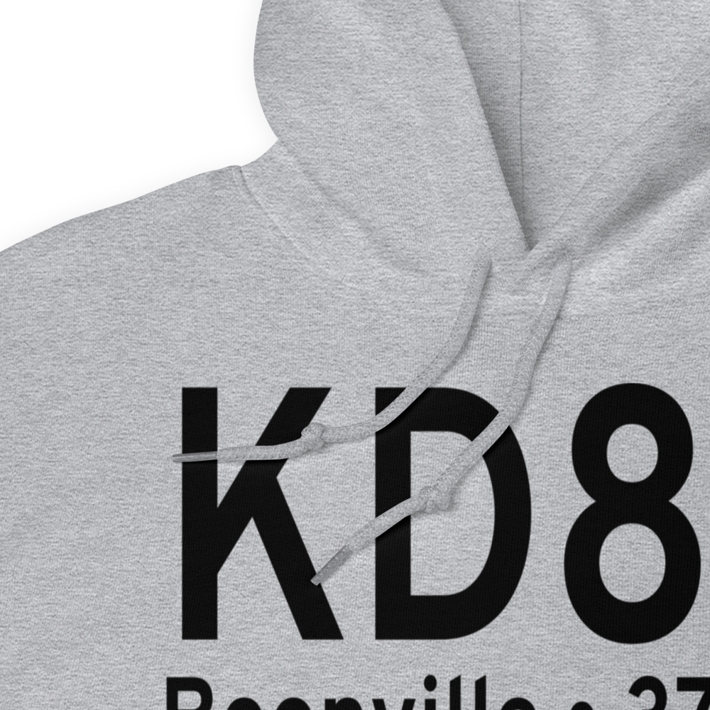 Boonville Airport (KD83) ICAO Hoodie Sweatshirt 