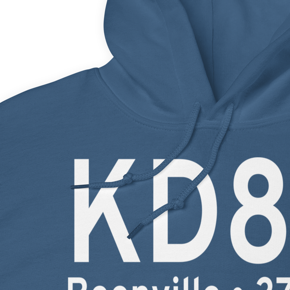 Boonville Airport (KD83) ICAO Hoodie Sweatshirt 