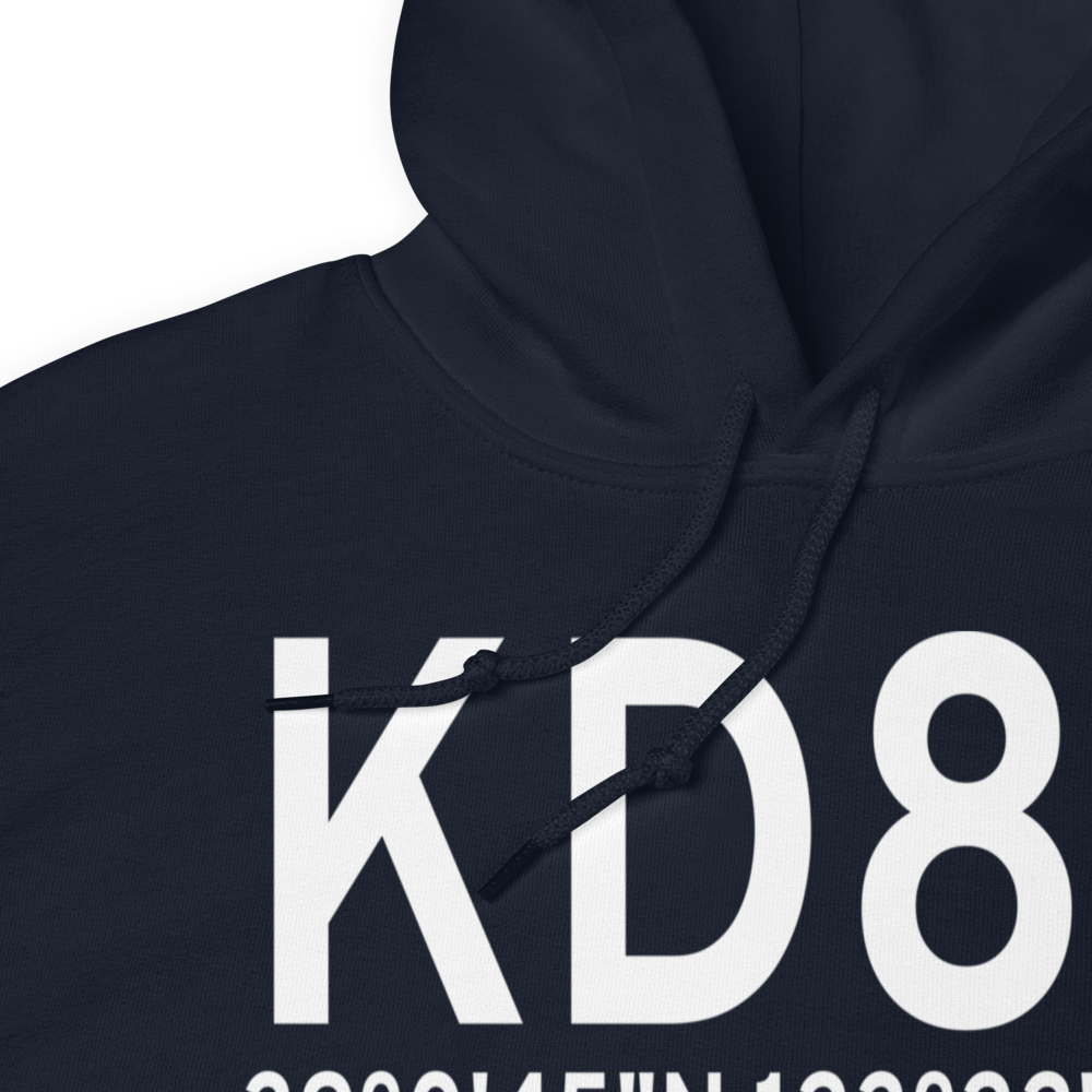 Boonville Airport (KD83) ICAO Hoodie Sweatshirt 