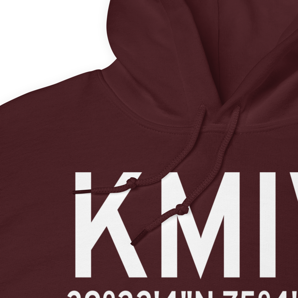 Millville Municipal Airport (KMIV) ICAO Hoodie Sweatshirt 