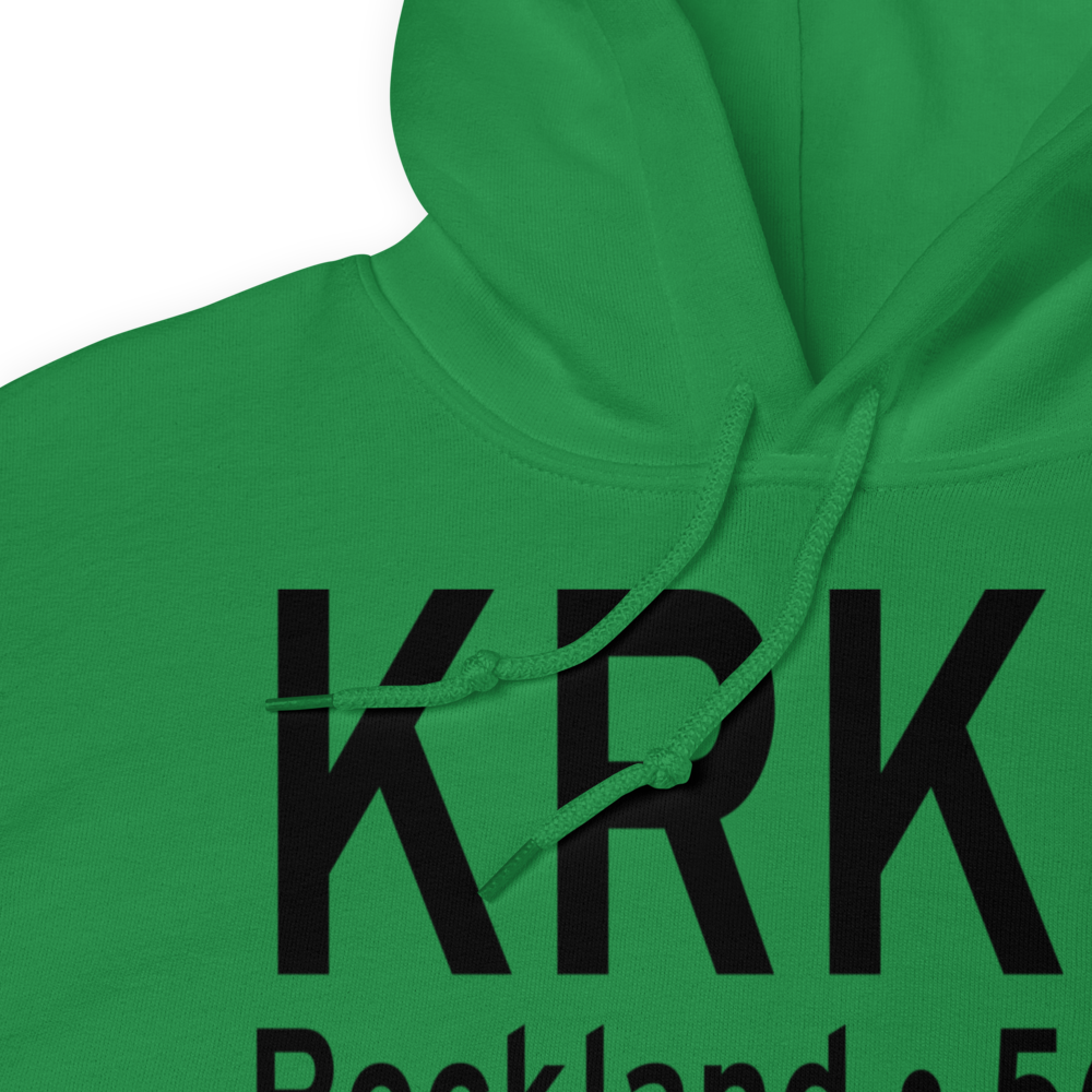 Knox County Regional Airport (KRKD) ICAO Hoodie Sweatshirt 