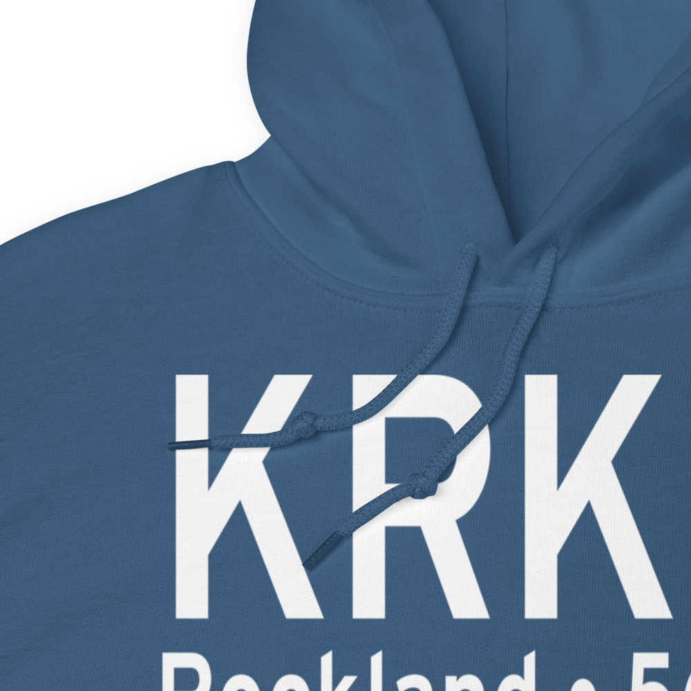 Knox County Regional Airport (KRKD) ICAO Hoodie Sweatshirt 