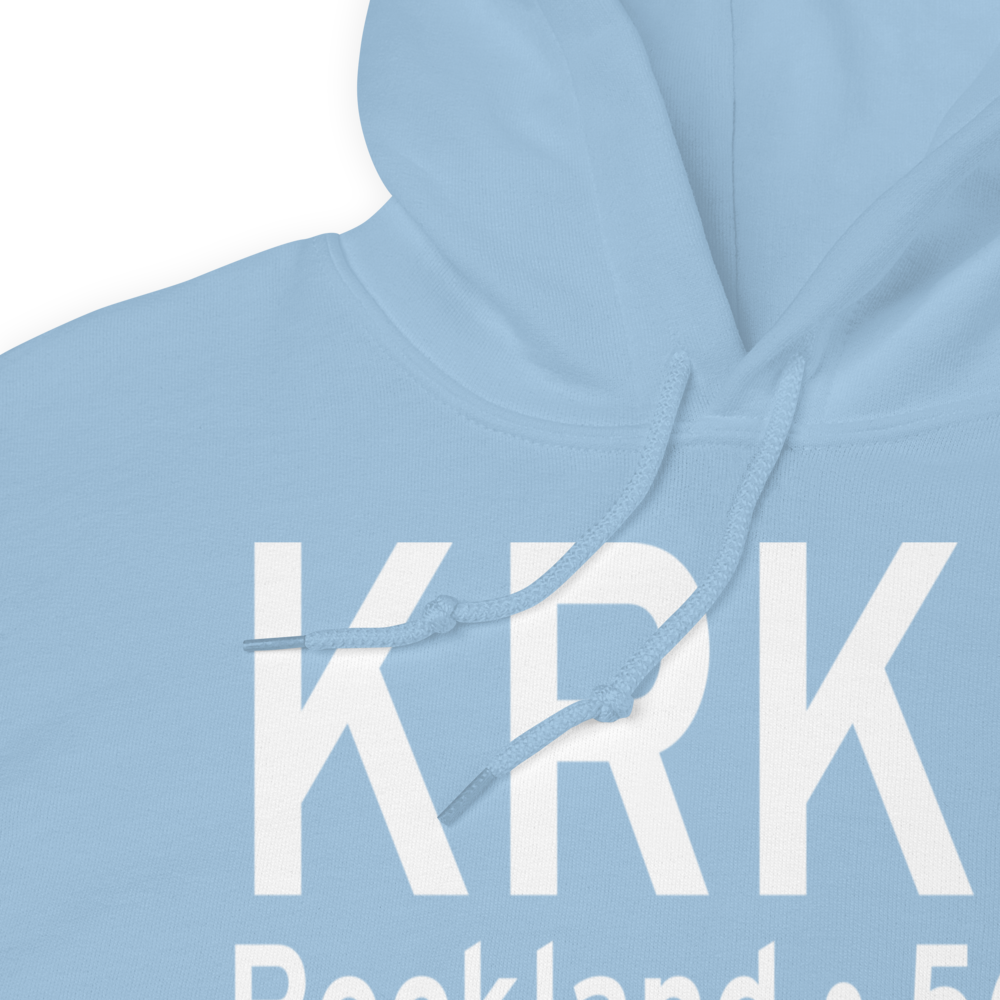 Knox County Regional Airport (KRKD) ICAO Hoodie Sweatshirt 