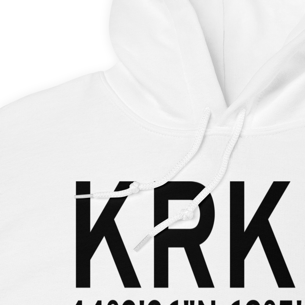 Knox County Regional Airport (KRKD) ICAO Hoodie Sweatshirt 
