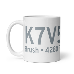 Brush Municipal Airport (K7V5) ICAO Mug